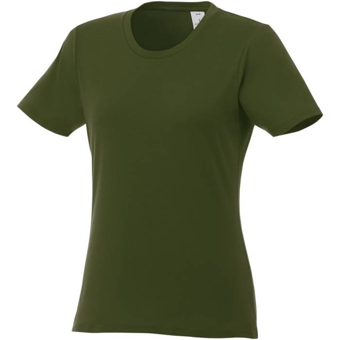 Elevate Heros női pamut póló, army zöld, XS