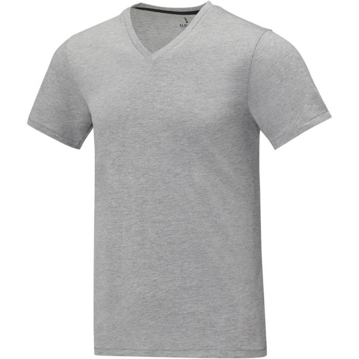 Elevate Somoto V-nyakú férfi póló, szürke, XL