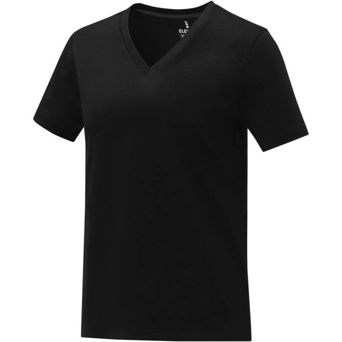 Elevate Somoto V-nyakú női póló, fekete, XL