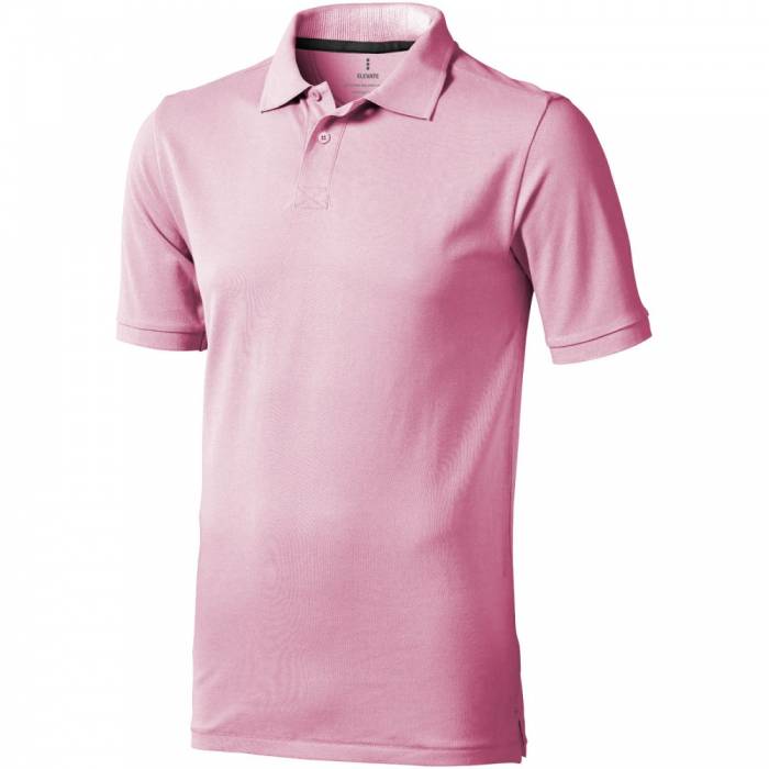Elevate Calgary galléros póló, világos pink, XS