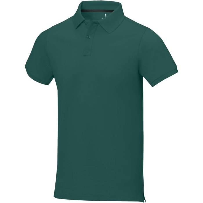 Elevate Calgary férfi galléros póló, erdőzöld, 3XL - erdőzöld<br><small>GO-38080626</small>