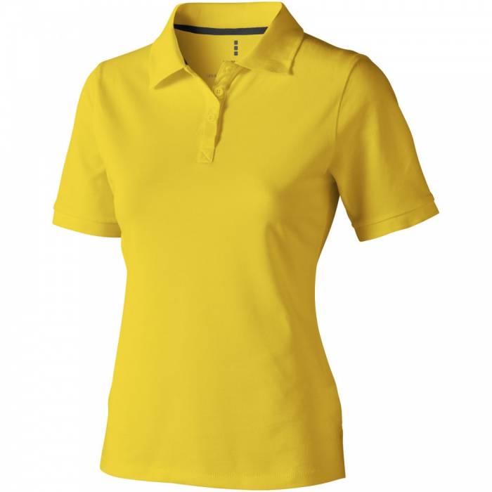 Elevate Calgary női galléros póló, sárga, M