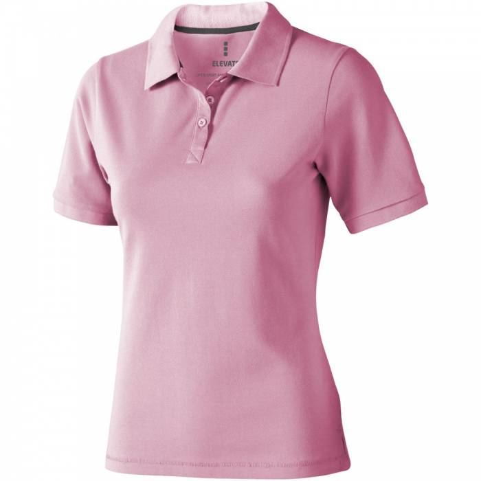 Elevate Calgary női galléros póló, világos pink, S