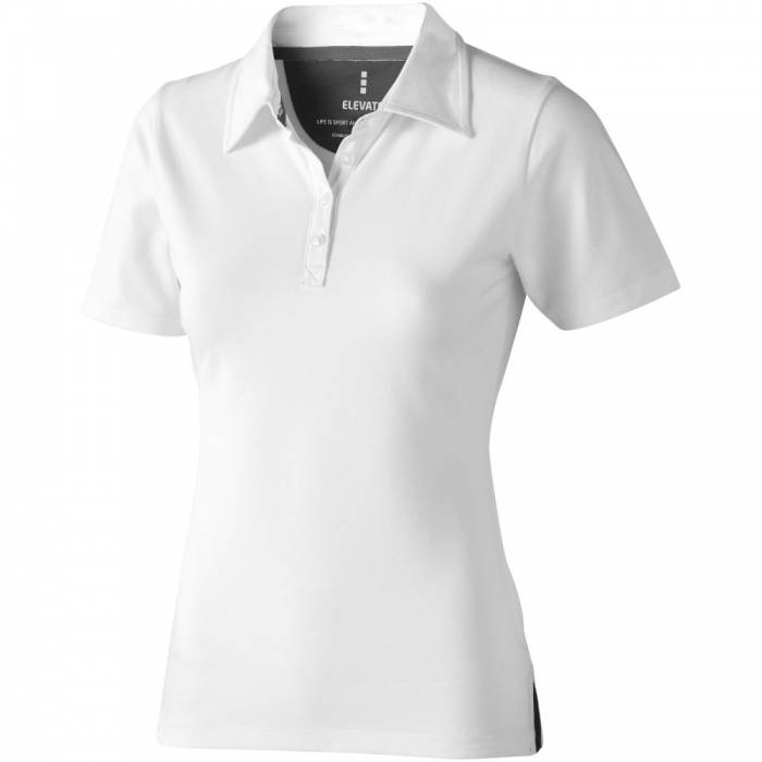Elevate Markham galléros női póló, fehér, XS