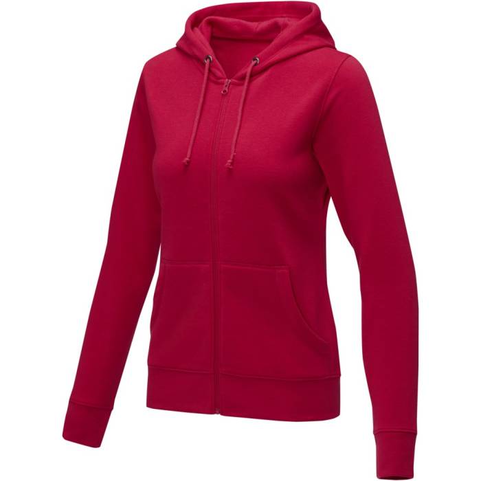 Elevate Theron női kapucnis pulóver, piros, XL