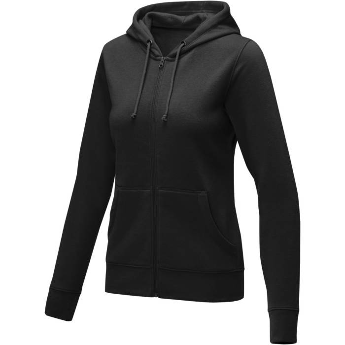 Elevate Theron női kapucnis pulóver, fekete, XS