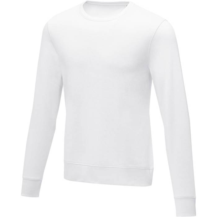 Elevate Zenon férfi kereknyakú pulóver, fehér, XL