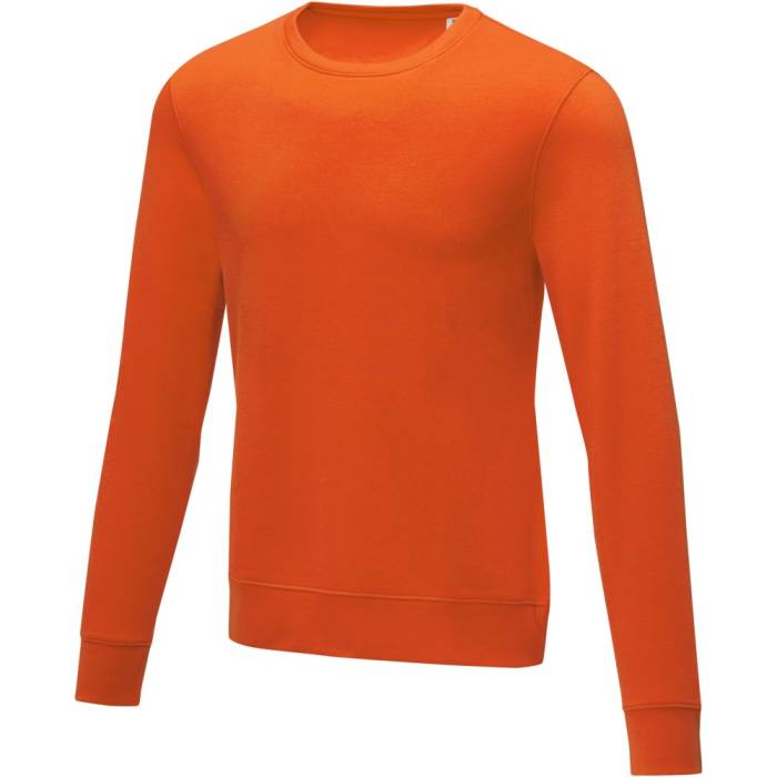 Elevate Zenon férfi kereknyakú pulóver, narancs, XL