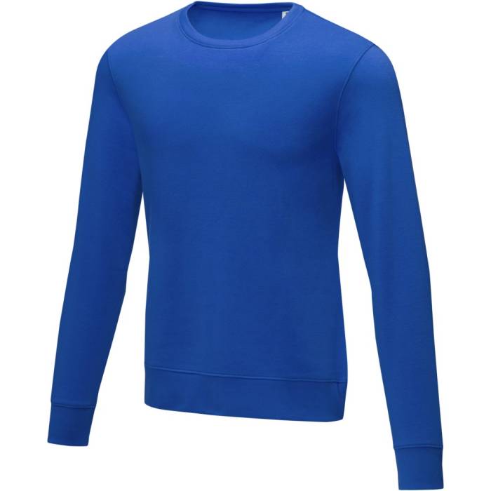 Elevate Zenon férfi kereknyakú pulóver, kék, XL