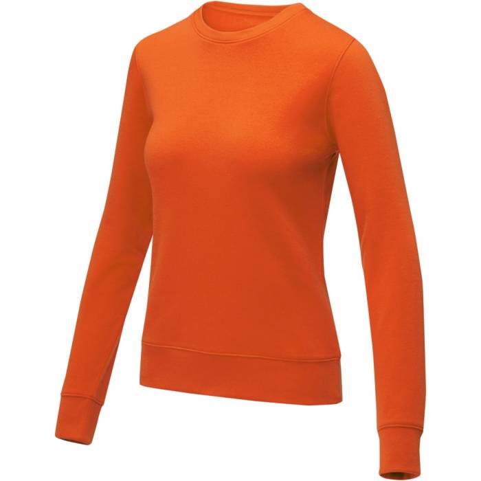 Elevate Zenon női kereknyakú pulóver, narancs, XS