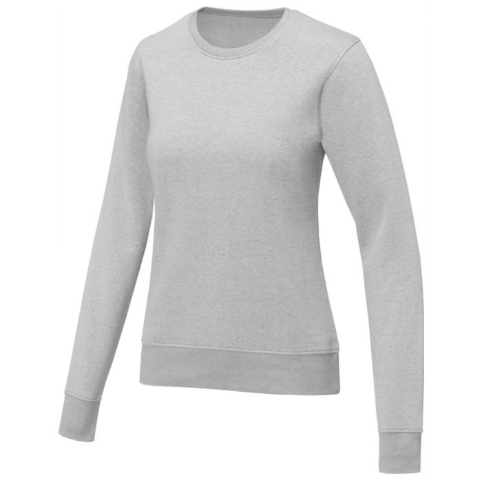 Elevate Zenon női kereknyakú pulóver, szürke, XL
