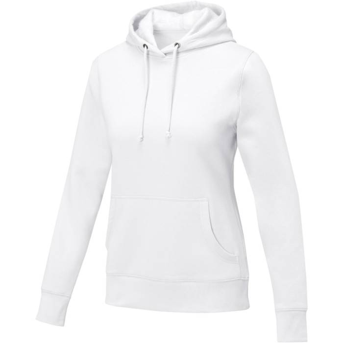 Elevate Charon női kapucnis pulóver, fehér, XS
