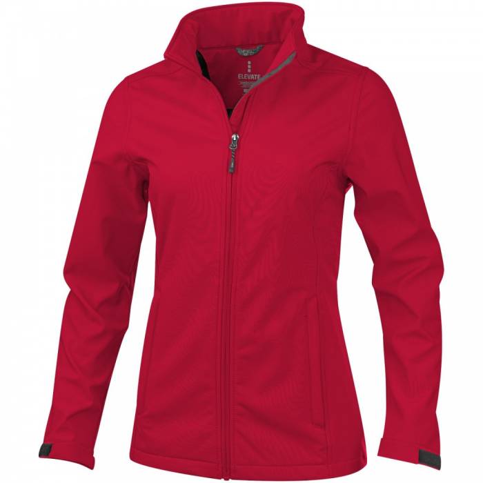 Elevate Maxson softshell női dzseki, piros, XS - piros<br><small>GO-38320250</small>