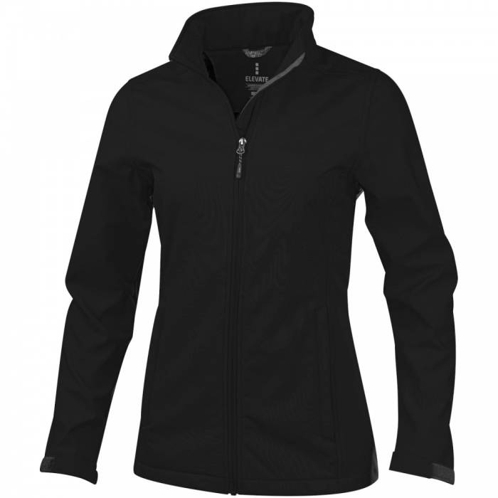 Elevate Maxson softshell női dzseki, fekete, XS - tiszta fekete<br><small>GO-38320990</small>