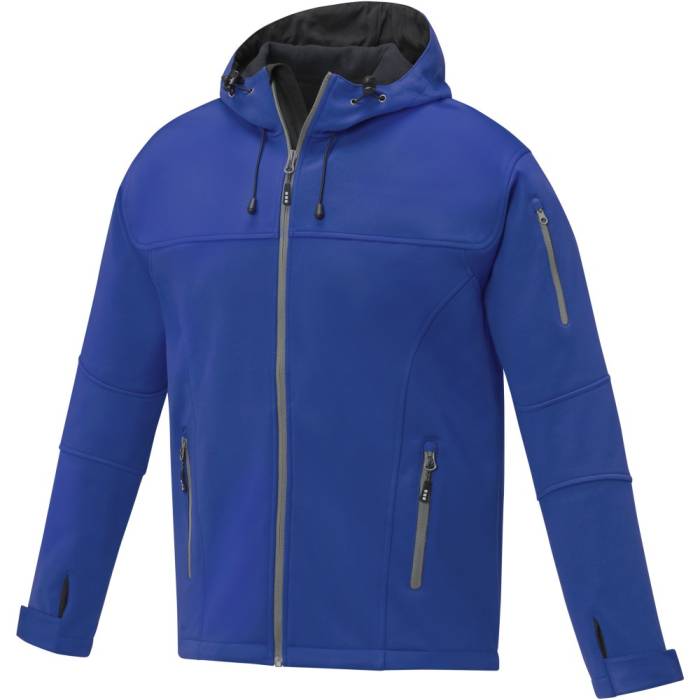 Elevate Match férfi softshell dzseki, kék, XL