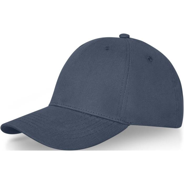 Davis 6 paneles baseballsapka, földkék - földkék<br><small>GO-38678550</small>