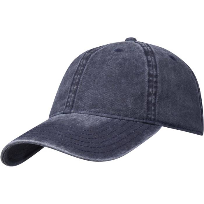 Grafton 6 paneles koptatott sapka, sötétkék - sötétkék<br><small>GO-38687550</small>