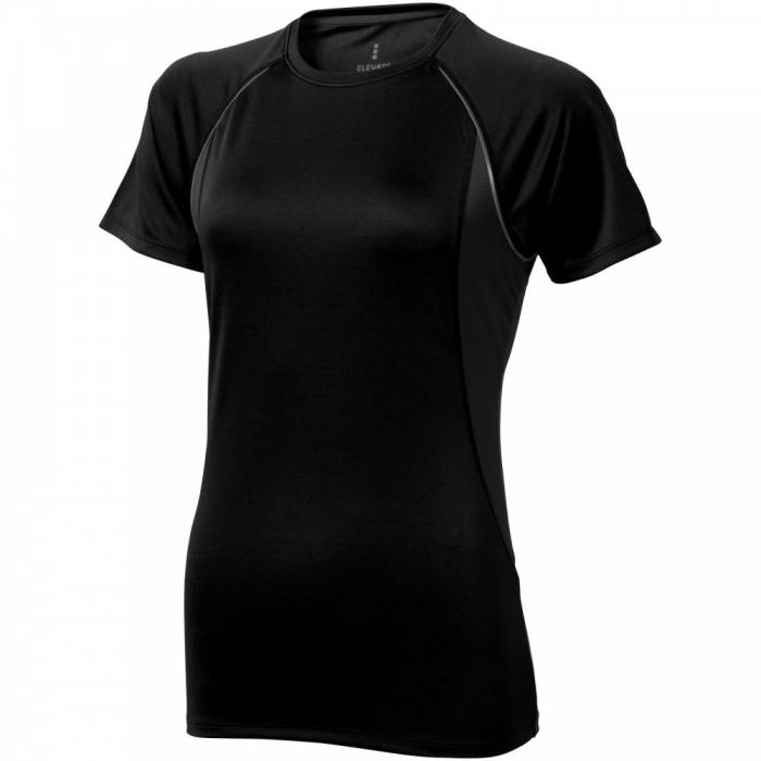 Elevate Quebec női cool fit póló, fekete, S