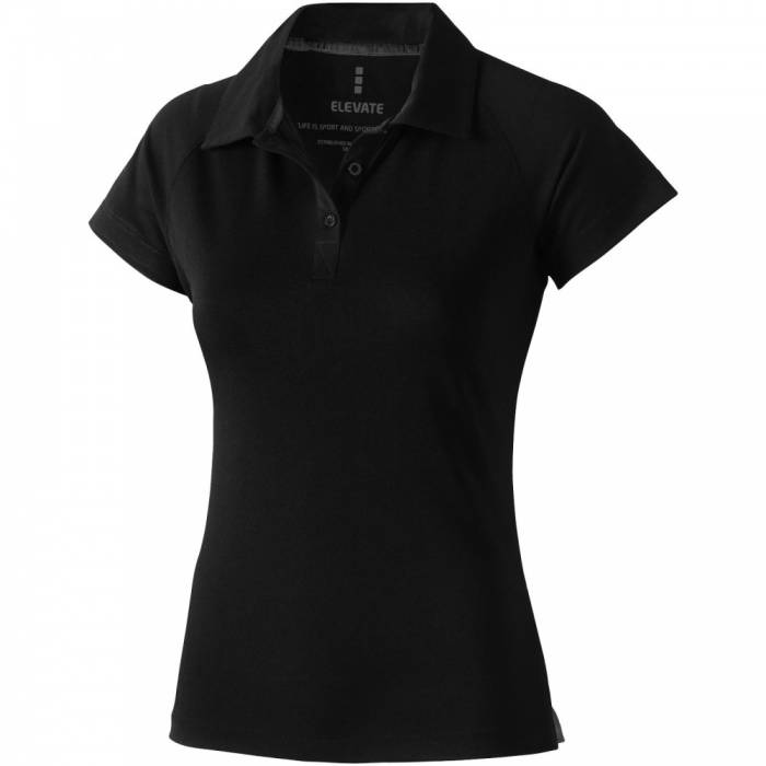 Elevate Ottawa galléros női póló, fekete, XS - fekete<br><small>GO-39083990</small>