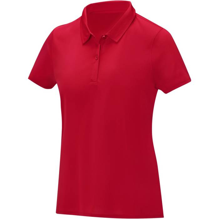 Elevate Deimos női galléros cool fit póló, piros, XL