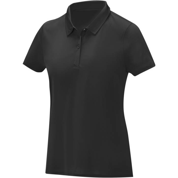 Elevate Deimos női galléros cool fit póló, fekete, XL