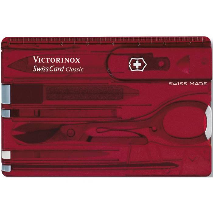 Victorinox SwissCard Classic szerszám, piros