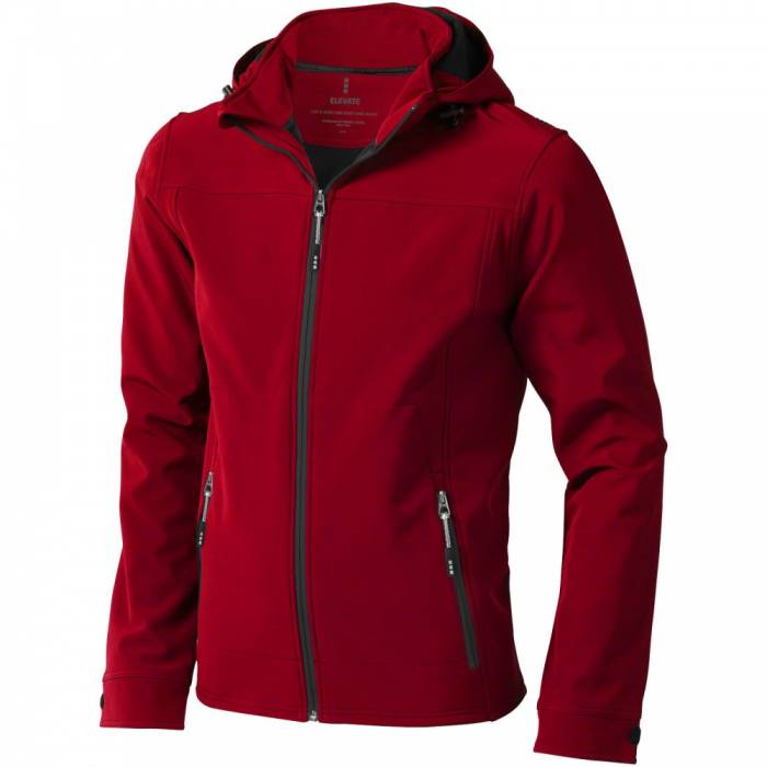 Elevate Langley kapucnis férfi kabát, piros, L - piros<br><small>GO-39311253</small>
