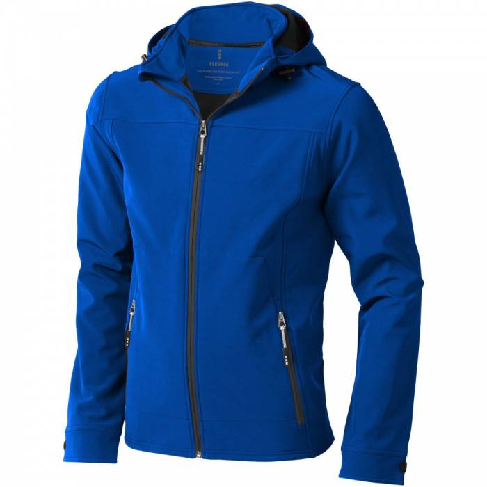 Elevate Langley kapucnis férfi kabát, kék, XL - kék<br><small>GO-39311444</small>