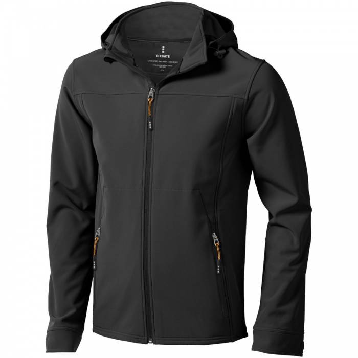 Elevate Langley kapucnis férfi kabát, szürke, XL - szürke<br><small>GO-39311954</small>