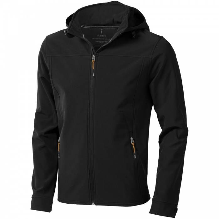 Elevate Langley kapucnis férfi kabát, fekete, XL - fekete<br><small>GO-39311994</small>