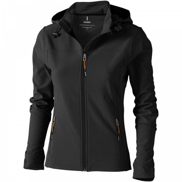 Elevate Langley kapucnis női kabát, antracit, XS - szürke<br><small>GO-39312950</small>