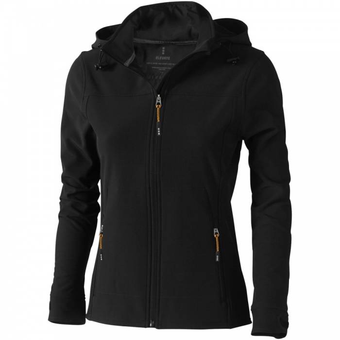 Elevate Langley kapucnis női kabát, fekete, XS