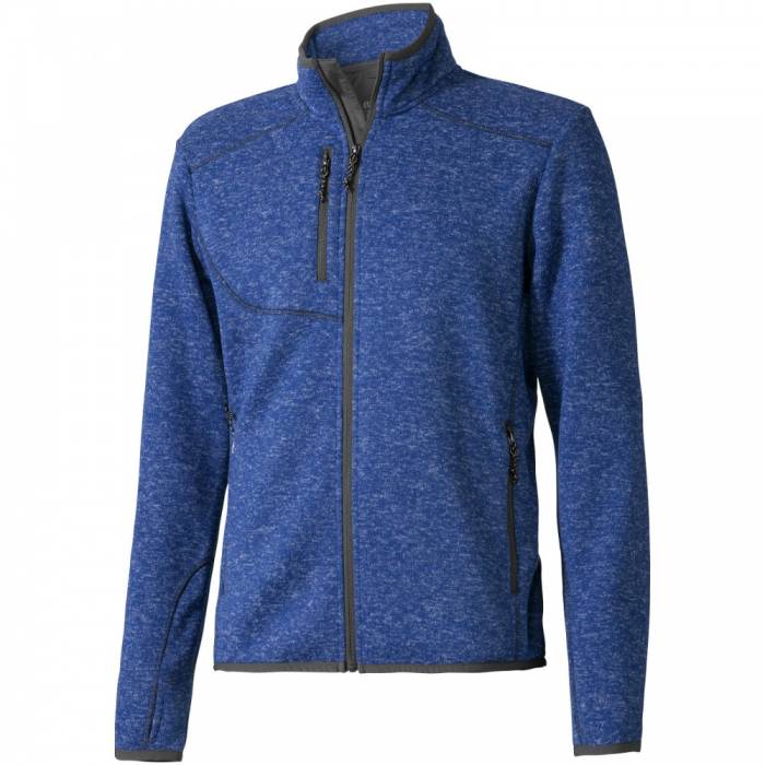 Elevate Tremblant kötött pulóver, melírozott kék, XL