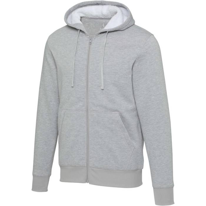 Elevate Natron sherpa cipzáros pulóver, Heather grey, 3XL - Heather grey...<br><small>GO-39507806</small>