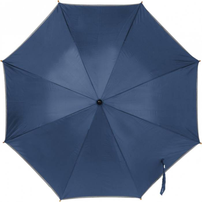 Esernyő fényvisszaverő szegéllyel, kék