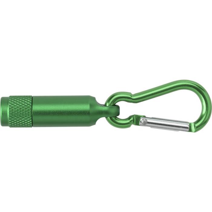 Mini lámpa karabinerrel, zöld - zöld<br><small>GO-432009-04</small>