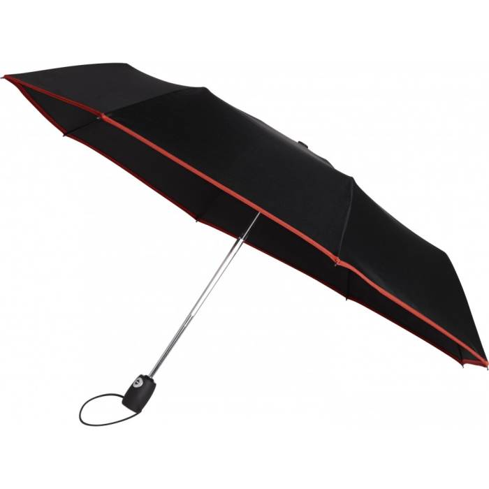 Összecsukható automata esernyő, piros - piros<br><small>GO-4939-08</small>