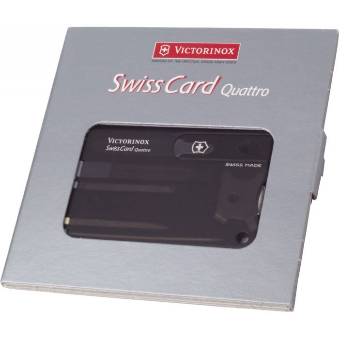 Victorinox SwissCard Quatro szerszám, fekete
