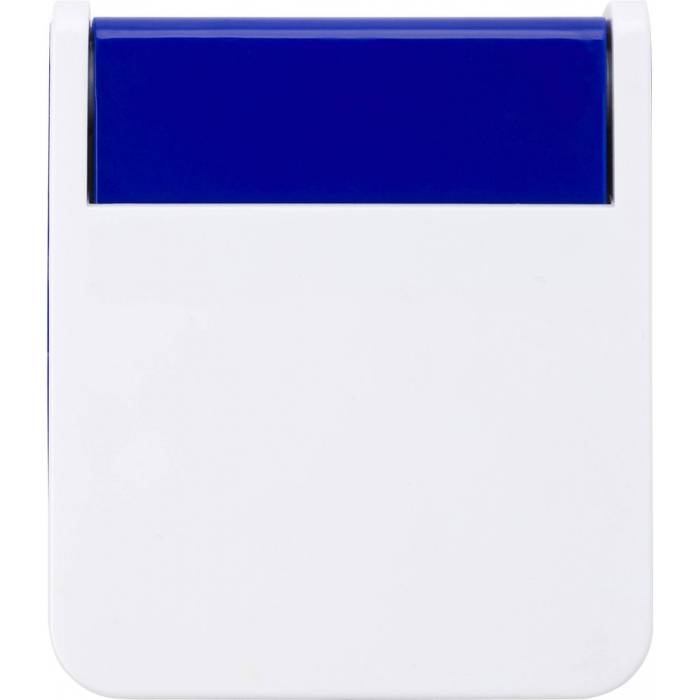 Telefontartó állvány USB kimenetelekkel, műanyag, kék