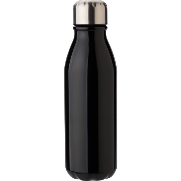 Alumínium palack, 500 ml, fekete