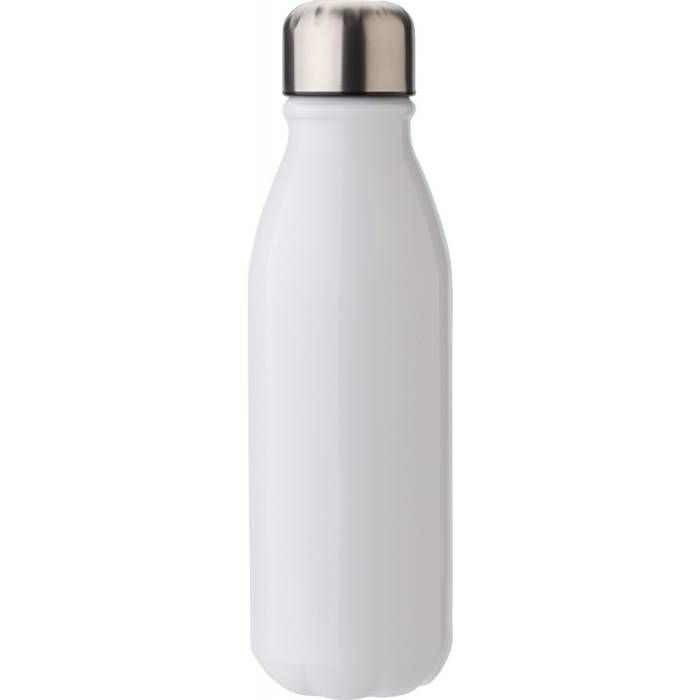 Alumínium palack, 500 ml, fehér - fehér<br><small>GO-662819-02</small>