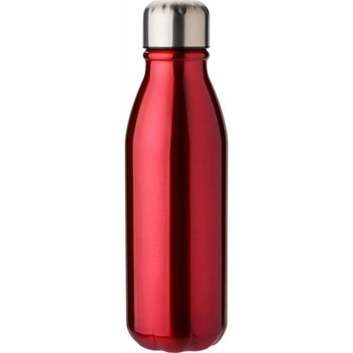 Alumínium palack, 500 ml, piros