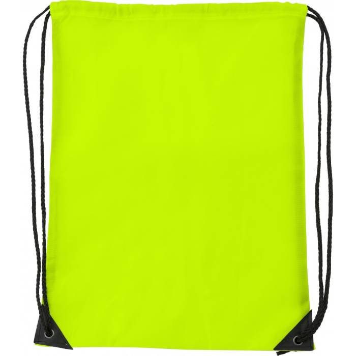 Tornazsák, poliészter, neon sárga - neon sárga<br><small>GO-7097-365</small>