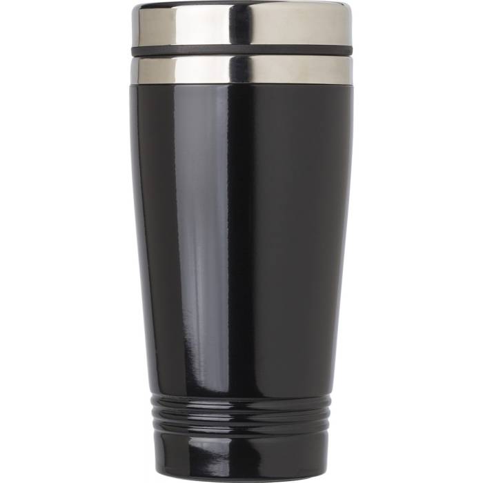 Duplafalú pohár, 450 ml, fekete - fekete<br><small>GO-709939-01</small>