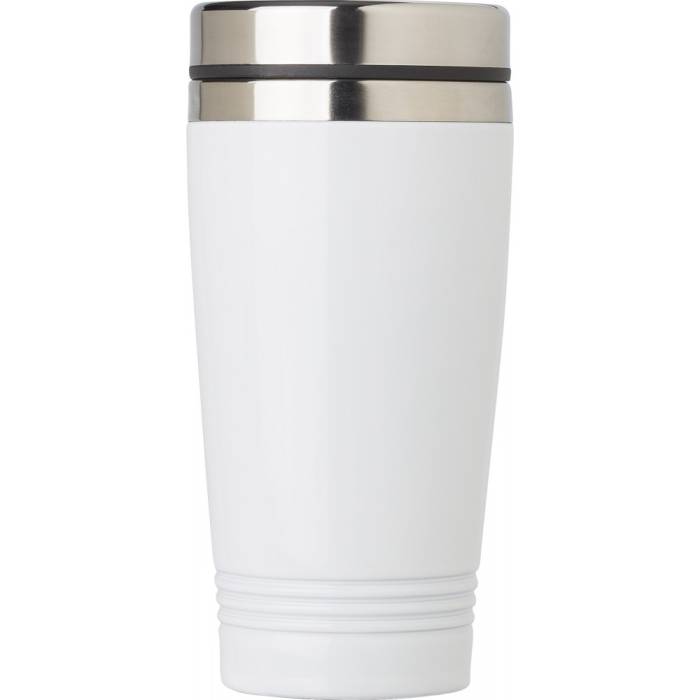 Duplafalú pohár, 450 ml, fehér - fehér<br><small>GO-709939-02</small>