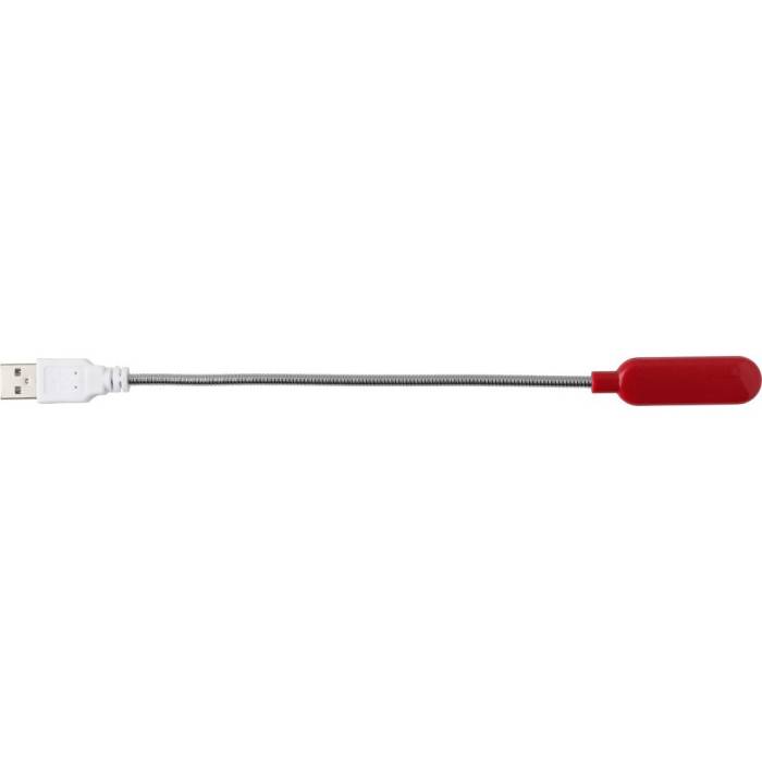 USB-s laptoplámpa, piros