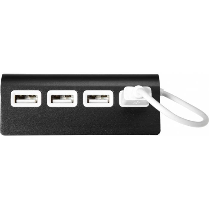 USB elosztó, fekete - fekete<br><small>GO-7737-01</small>