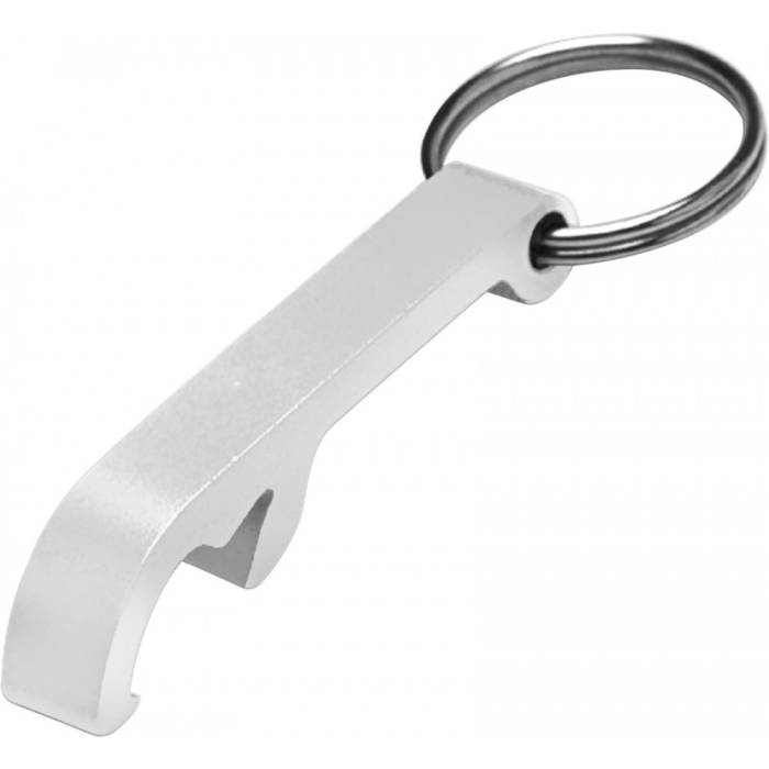 Alumínium üvegnyitó/kulcstartó, ezüst - ezüst<br><small>GO-8517-32</small>