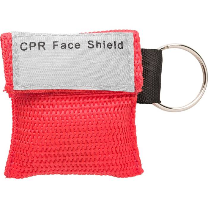 Lélegeztető CPR maszk, piros