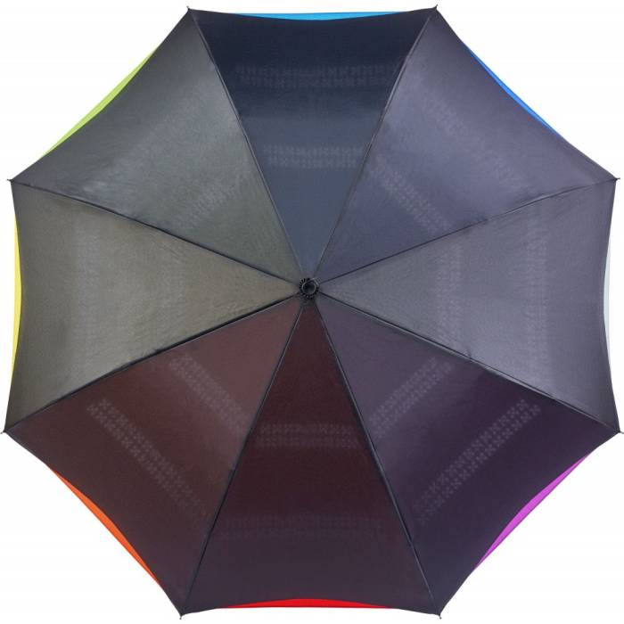 Kifordítható automata esernyő, sokszínű